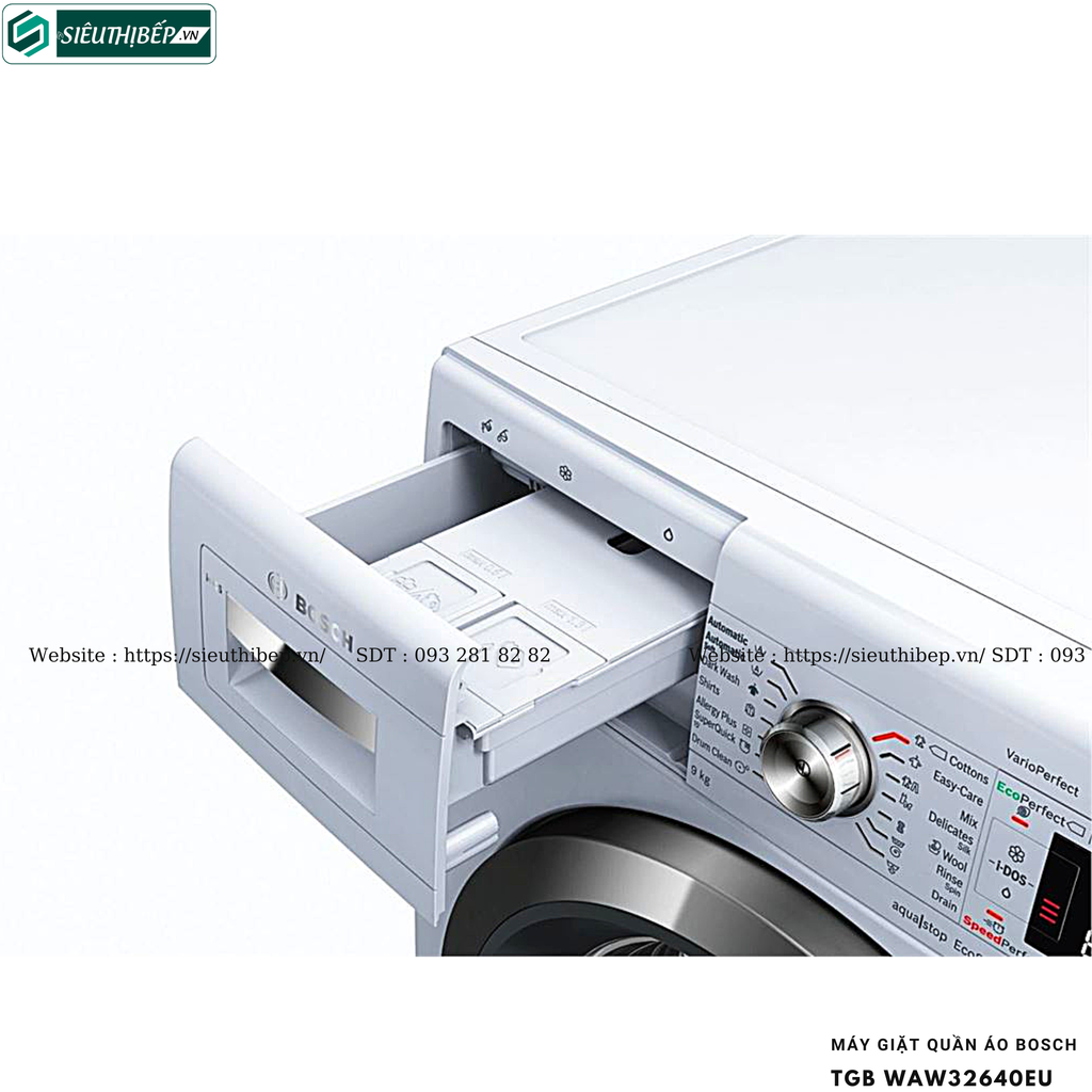 Máy giặt Bosch TGB WAW32640EU - Serie 8 (9Kg - Made in Germany)