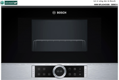 Lò vi sóng Bosch HMH BFL634GS1B / HMH BFL634GB1B - Serie 8 (21 Lít - Âm tủ)