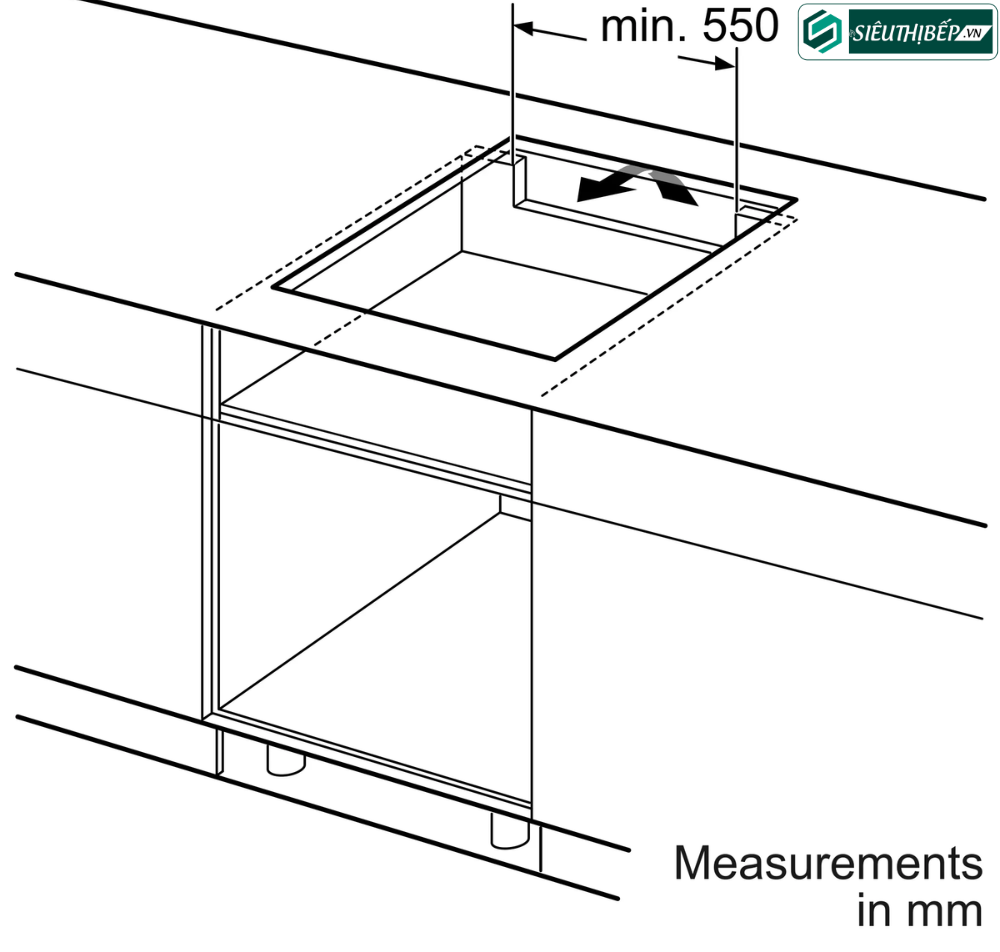 Bếp từ Bosch HMH PID775DC1E - Serie 8 (3 vùng nấu - Made in Spain)