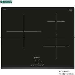 Bếp từ Bosch TGB PUC631BB2E - Serie 4 (3 vùng nấu - Made in Spain)