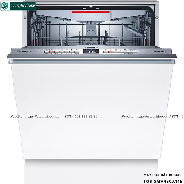 Máy rửa bát Bosch TGB SMV4ECX14E - Serie4 (Âm toàn phần - Made in Germany)