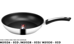 Chảo Eurosun MS1526 - Eco / MS1528 - Eco/ MS1530 - Eco (chống dính inox 304)