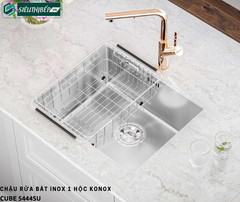 Chậu rửa bát Konox CUBE 5444SU (Inox 1 hộc)