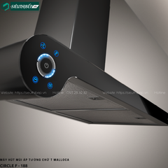 Máy hút mùi Malloca CIRCLE F - 188 (Áp tường - Chữ T)