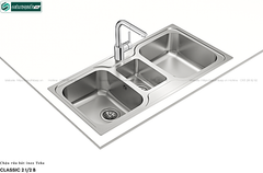 Chậu rửa bát Teka CLASSIC 2 1/2 B (3 hộc - Made in Spain)