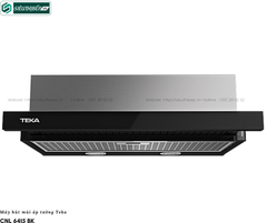 Máy hút mùi Teka CNL 6415 BK (Âm tủ - Made in Portugal)