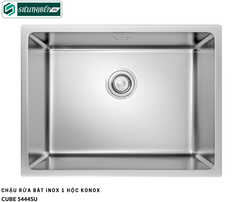 Chậu rửa bát Konox CUBE 5444SU (Inox 1 hộc)