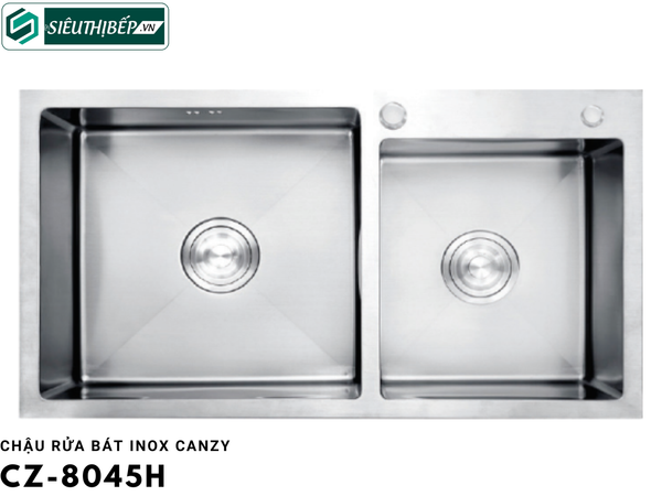 Chậu rửa bát inox Canzy CZ - 8045H