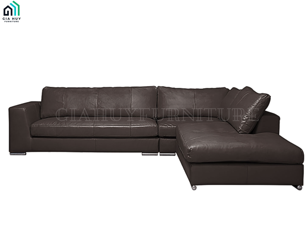 Bộ Sofa AMERY (Góc trái & Phải - Da Santos / Vải Holly / Vải Wind)