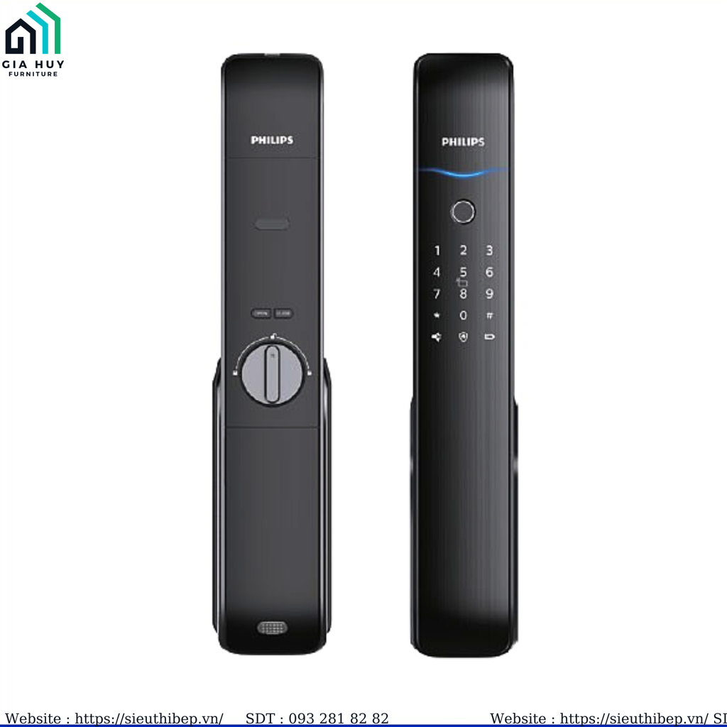 Khóa điện tử Philips 9200 (Mở khóa bằng Bluetooth thông minh)