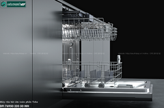 Máy rửa bát Teka DFI 76950 220 50 WH (Âm toàn phần - 15 bộ đồ ăn Châu Âu)