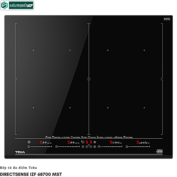 Bếp từ Teka DirectSense IZF 68700 MST (Đa điểm - Made in Turkey)