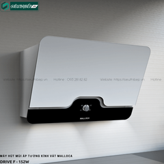 Máy hút mùi Malloca DRIVE F - 152W / DRIVE F - 152B (Áp tường - Kính vát)
