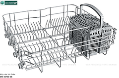 Máy rửa bát Teka DSI 46750 SS (Âm bán phần - 13 bộ bát đĩa Châu Âu)