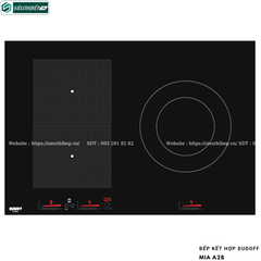 Bếp kết hợp Dudoff MIA A2B (kết hợp đa điểm từ 1 điện - Made in France)