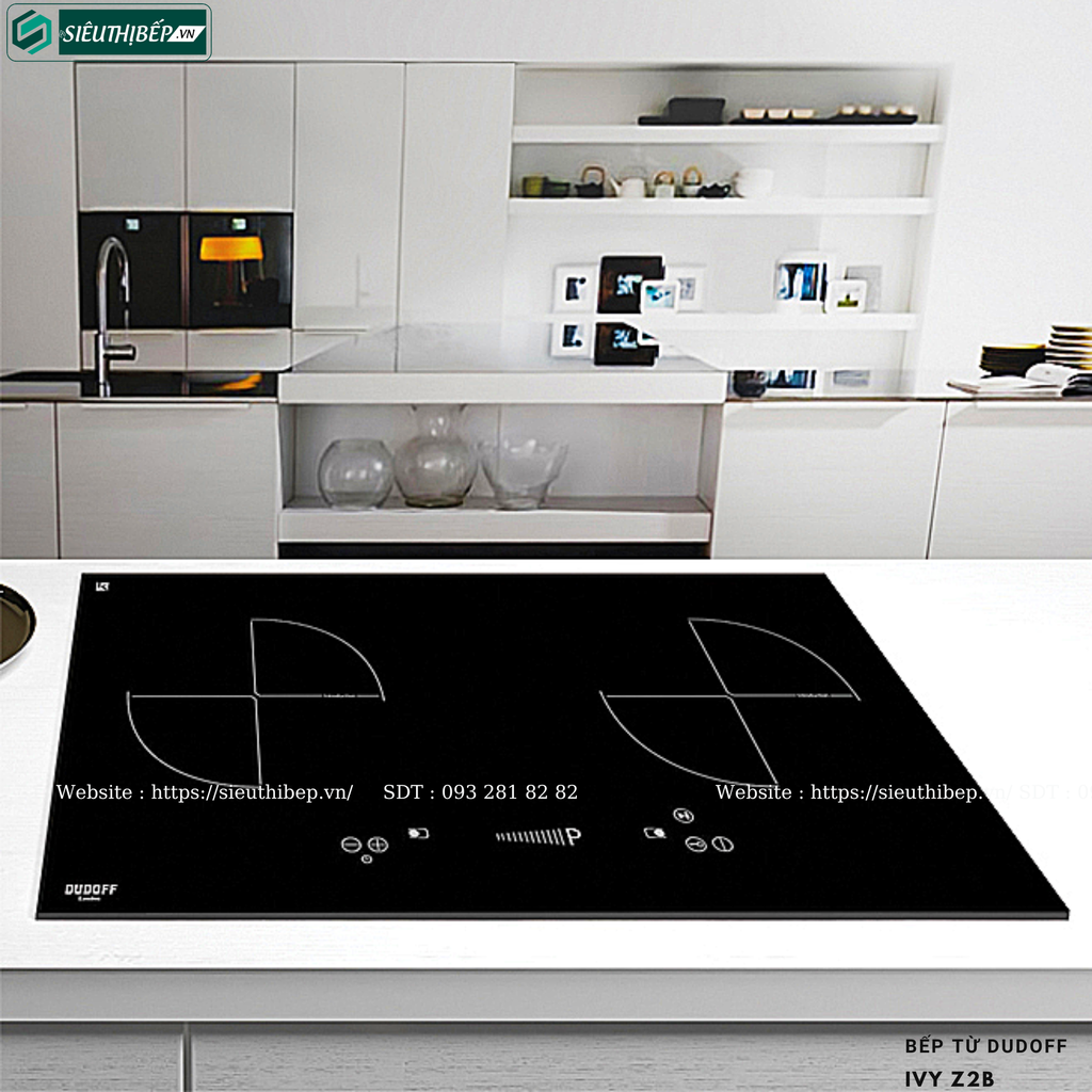 Bếp từ đôi Dudoff IVY Z2B (Made in Italy)