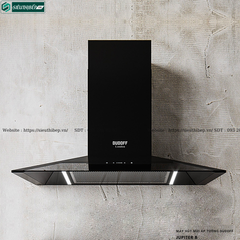 Máy hút mùi Dudoff JUPITER W / JUPITER B / JUPITER S (Áp tường, hình nón - Made in Italy)