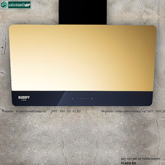 Máy hút mùi Dudoff PLATO BS / PLATO BG (Áp tường, Kính vát - Made in Italy)