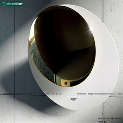 Máy hút mùi Dudoff IRIS WG / IRIS BC (Đảo, treo độc lập - Made in Italy)