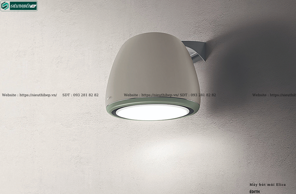 Máy hút mùi Elica ÉDITH (Đảo, treo độc lập - Made in Italy)