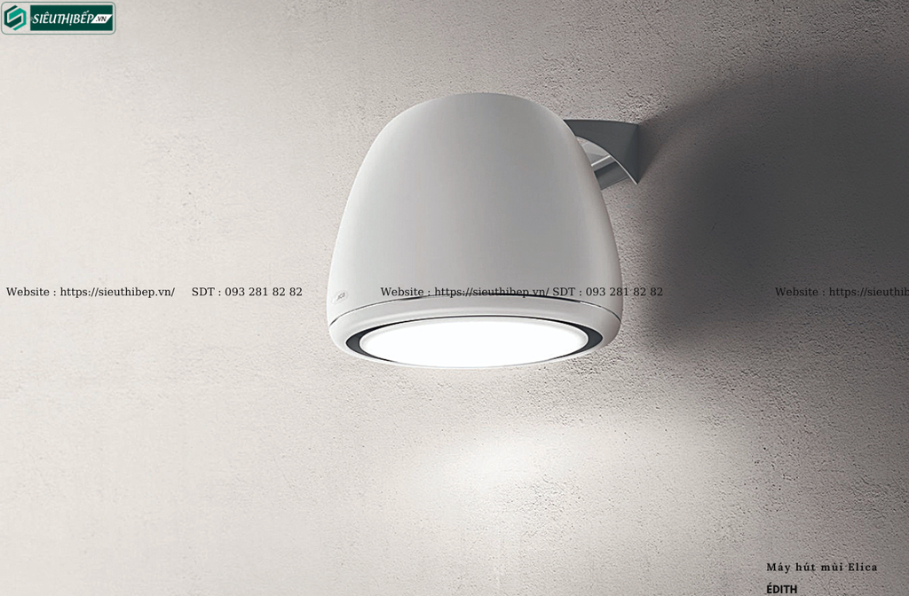 Máy hút mùi Elica ÉDITH (Đảo, treo độc lập - Made in Italy)