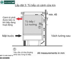 Bếp từ đôi Chef's EH - DIH890 - Nhập khẩu nguyên chiếc tại Đức