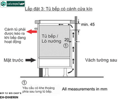 Bếp từ đôi Chef's EH - DIH890N - Nhập khẩu nguyên chiếc tại Đức