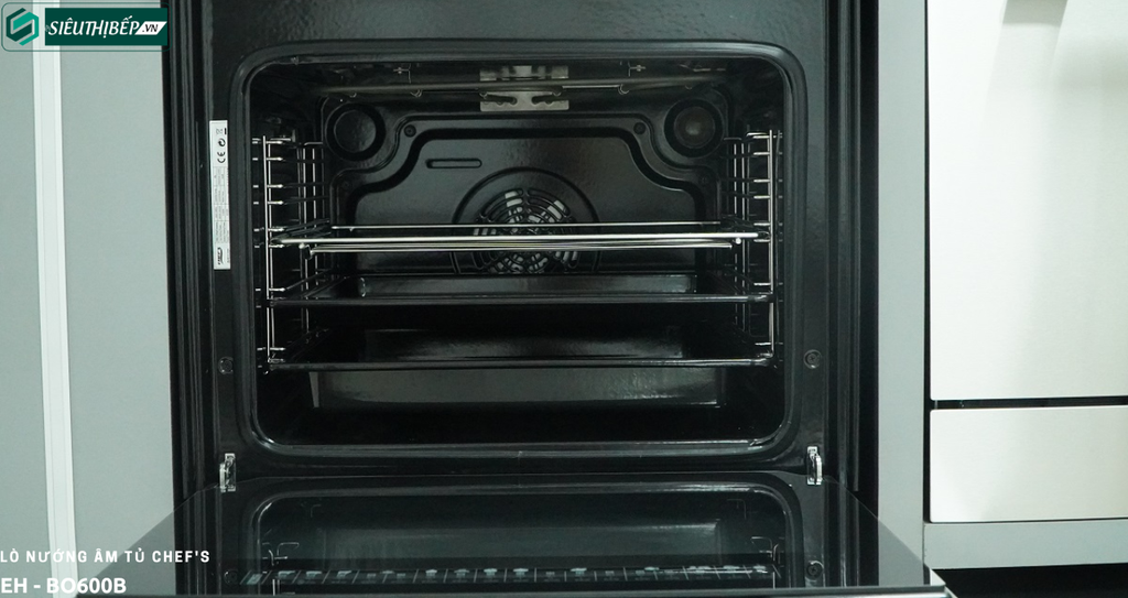 Lò nướng Chef's EH - BO600B / EH - BO600S  (56 lít - Âm tủ)