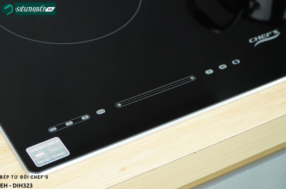 Bếp từ đôi Chef's EH - DIH323 (Lắp ráp Việt Nam)