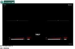 Bếp từ đôi Chef's EH - DIH336 (LK E.G.O - Germany)