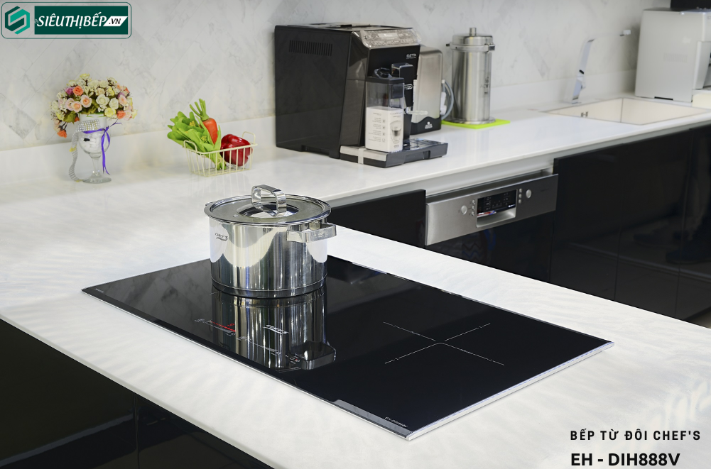 Bếp từ đôi Chef's EH - DIH888V - Nhập khẩu nguyên chiếc tại Đức
