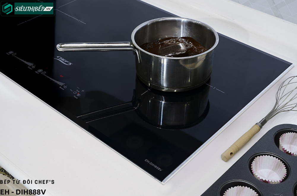 Bếp từ đôi Chef's EH - DIH888V - Nhập khẩu nguyên chiếc tại Đức