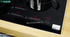 Bếp từ Chef's EH - IH555 (3 vùng nấu - Made in Germany) Inverter tiết kiệm điện