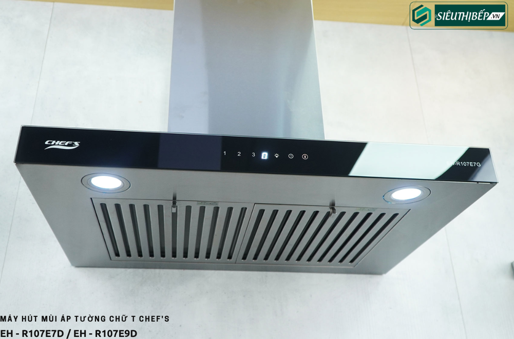 Máy hút mùi Chef's EH - R107E7D / EH - R107E9D (Áp tường - Chữ T)