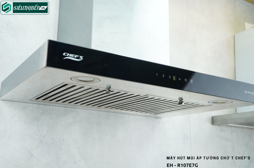 Máy hút mùi Chef's EH - R107E7G (Áp tường - Chữ T)