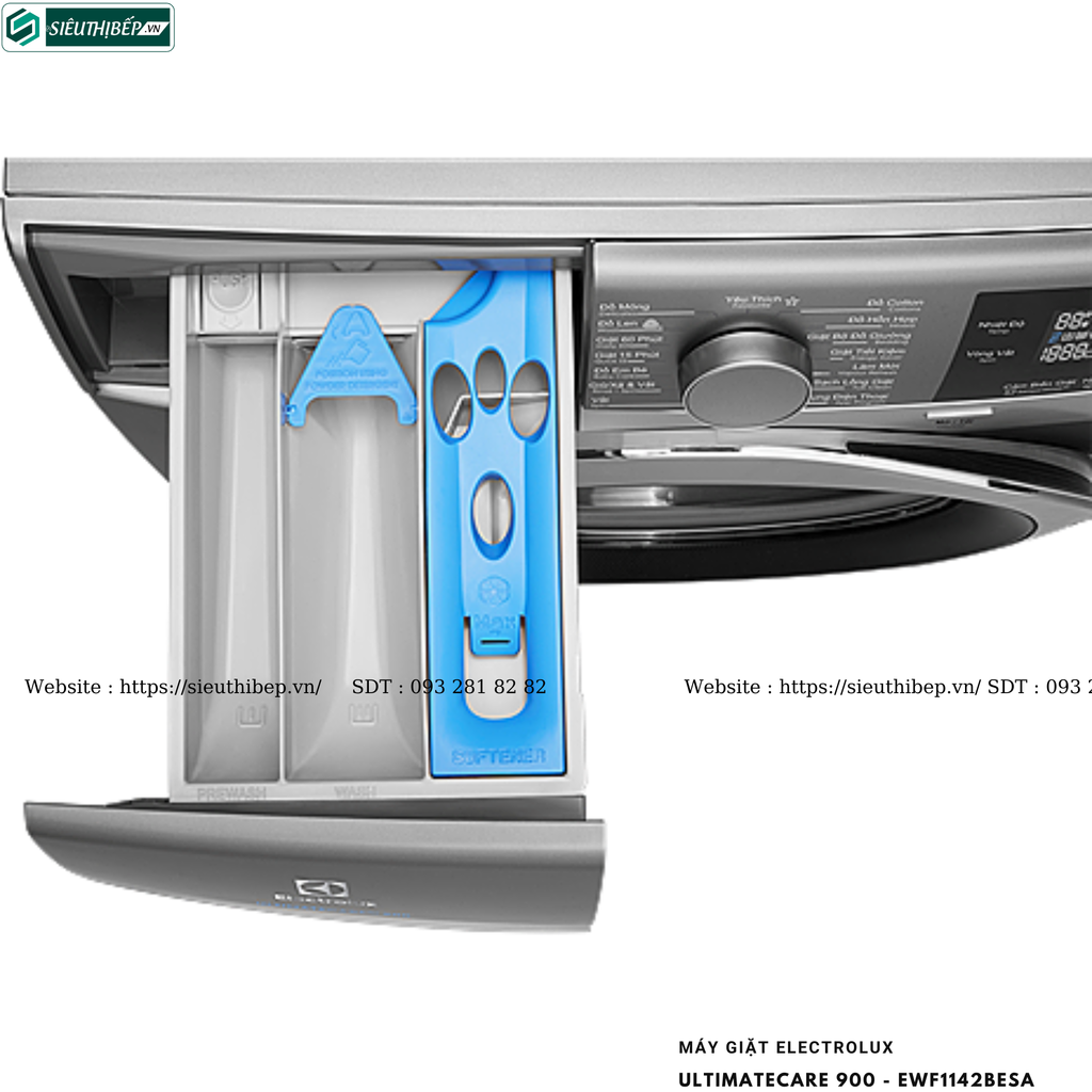 Máy giặt Electrolux UltimateCare 900 - EWF1142BESA (11KG - Cửa ngang)