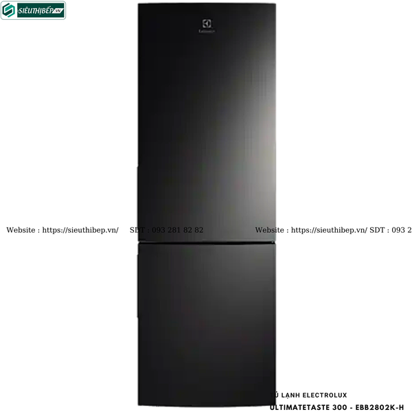 Tủ lạnh Electrolux UltimateTaste 300 - EBB2802K-H (Ngăn đá dưới - 253 lít)