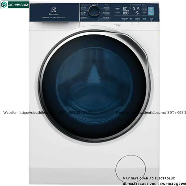 Máy giặt Electrolux UltimateCare 700 - EWF1042Q7WB (10KG - Cửa ngang)