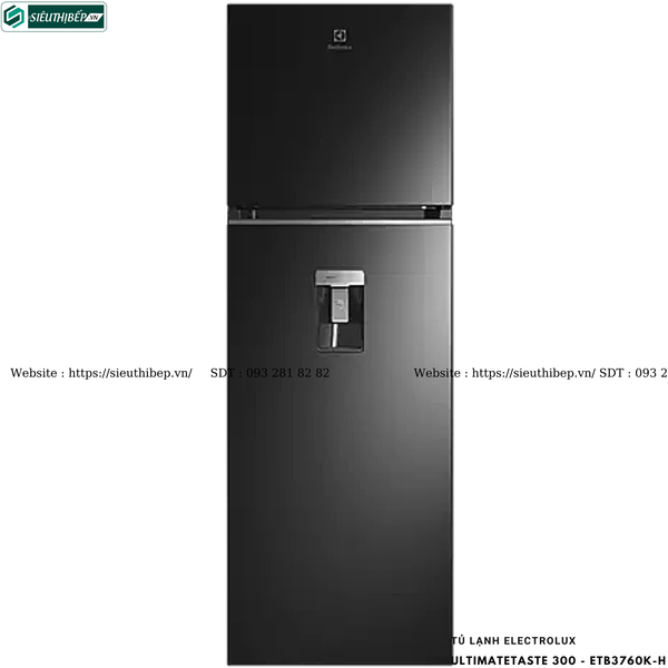 Tủ lạnh Electrolux UltimateTaste 300 - ETB3760K-H (Ngăn đá trên - 341 lít)