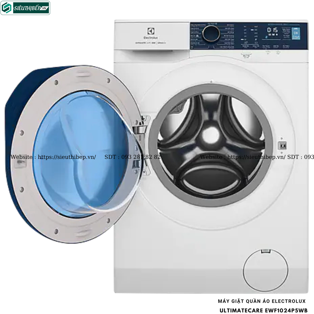 Máy giặt Electrolux UltimateCare 500 - EWF1024P5WB / EWF1024P5SB (10KG - Cửa ngang)