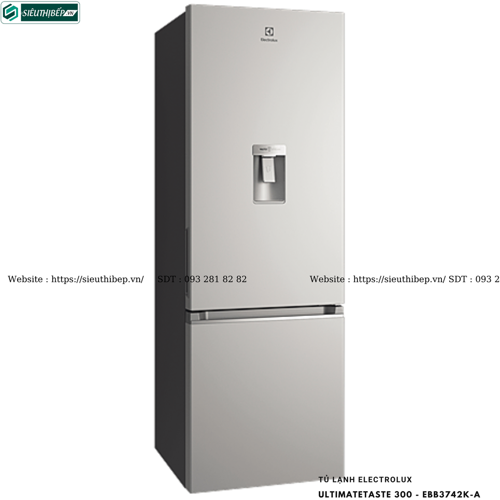 Tủ lạnh Electrolux UltimateTaste 300 - EBB3742K-A (Ngăn đá dưới - 335 lít)