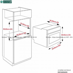 Lò nướng Electrolux EOC5400AOX (Âm tủ - 72 Lít)