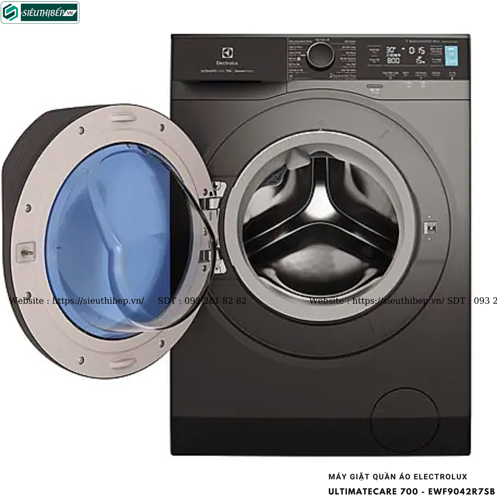 Máy giặt Electrolux UltimateCare 700 - EWF9042R7SB (9KG - Cửa ngang)