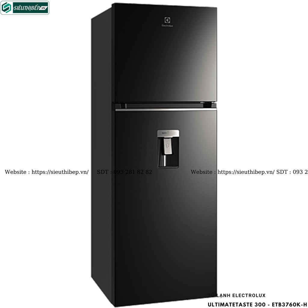 Tủ lạnh Electrolux UltimateTaste 300 - ETB3760K-H (Ngăn đá trên - 341 lít)