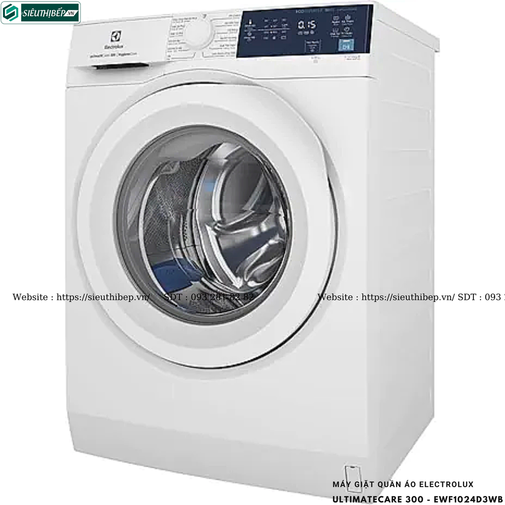 Máy giặt Electrolux UltimateCare 300 - EWF1024D3WB (10KG - Cửa ngang)