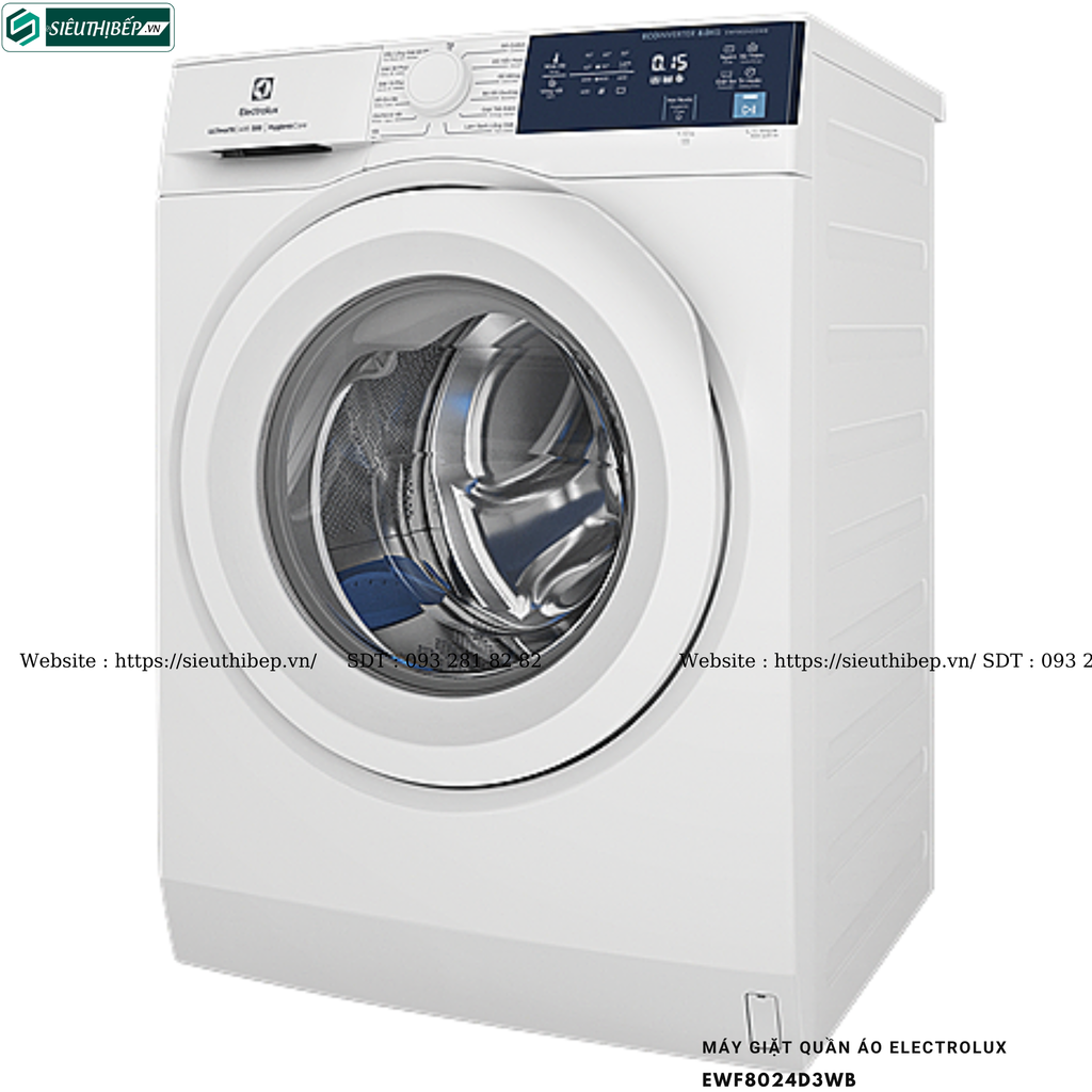 Máy giặt Electrolux UltimateCare 300 - EWF8024D3WB (8KG - Cửa ngang)