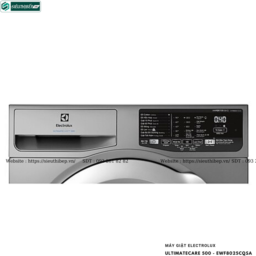 Máy giặt Electrolux UltimateCare 500 - EWF8025CQSA (8KG - Cửa ngang)