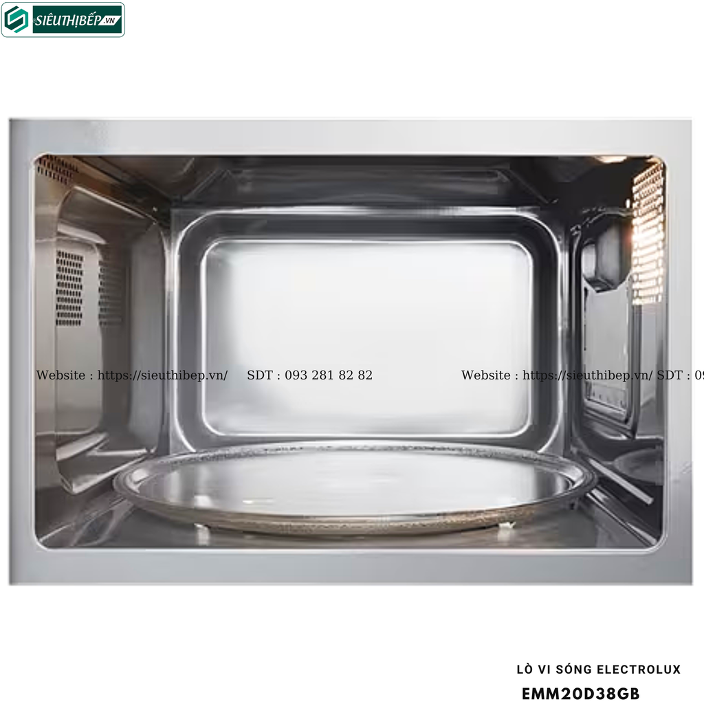 Lò vi sóng Electrolux EMM20D38GB (Để bàn - 20 Lít)