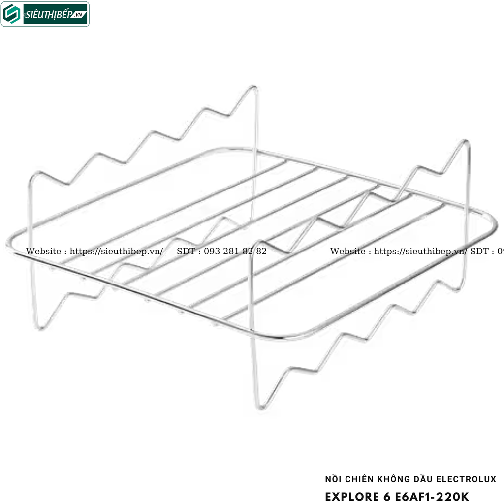 Nồi chiên không dầu Electrolux Explore 6 E6AF1-220K (3Lít)