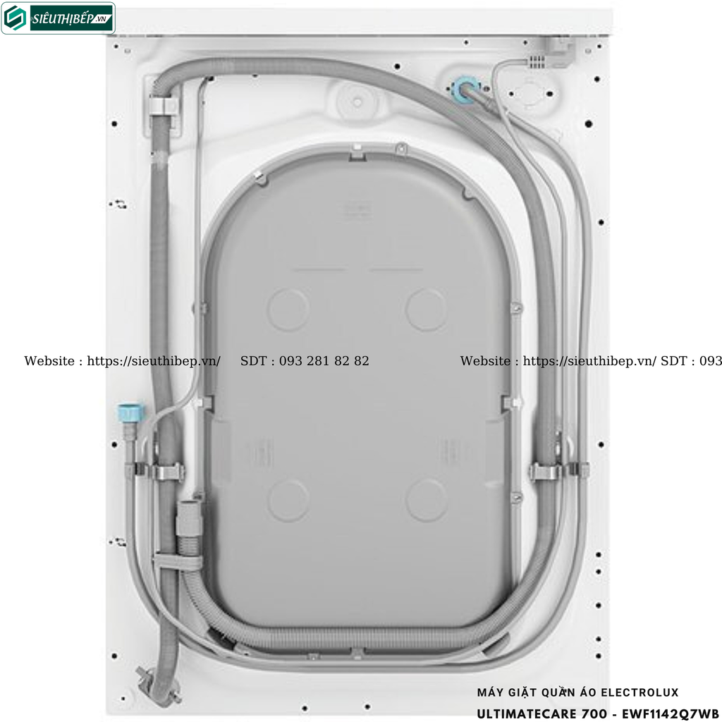 Máy giặt Electrolux UltimateCare 500 - EWF1142Q7WB (11KG - Cửa ngang)